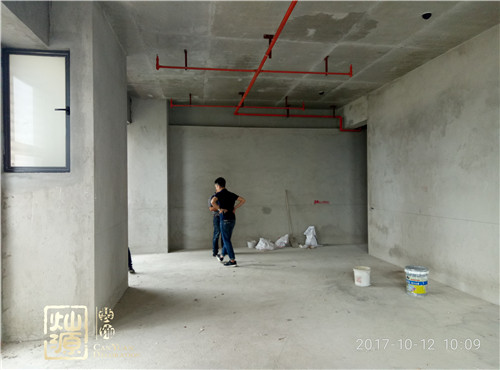 南寧辦公室裝修設計現(xiàn)場