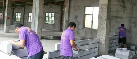 燦源裝飾與韻達合作成功，我們開工了