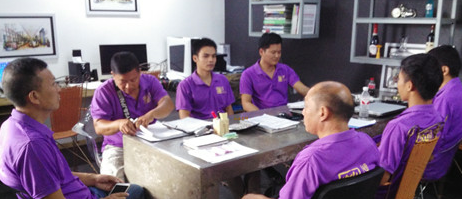 燦源裝飾給員工培訓(xùn)知識