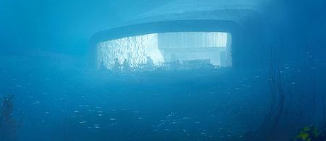 又是別人家的餐廳設計，北歐少有的水下餐廳要開業(yè)了