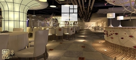 驚艷色調(diào)的餐廳設(shè)計(jì)，讓你不由自主的進(jìn)來