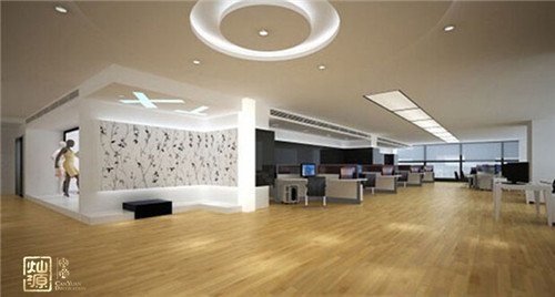 資金有限可以在色彩上對南寧辦公室裝修設計的增添時尚感