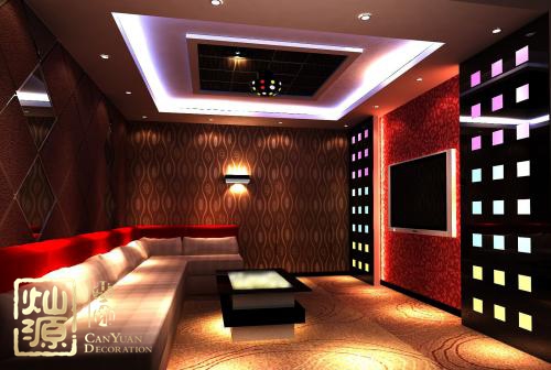 量販式ktv裝修效果圖 量販式ktv裝修效果圖