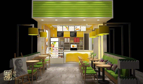 甜品店裝修效果圖 甜品店裝修效果圖