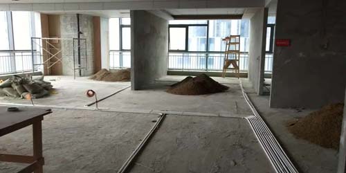 水泥砂子進(jìn)場(chǎng)