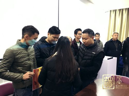 南寧裝修公司早會(huì)圖