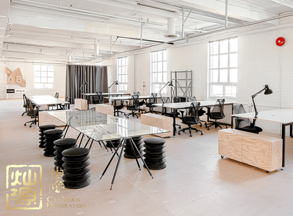 現(xiàn)代簡約型辦公室裝修