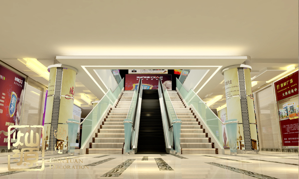 商業(yè)廣場(chǎng)裝修案例