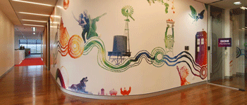 南寧裝修公司在辦公室裝修中如何選擇辦公室壁紙