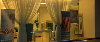 燦源裝飾按需設(shè)計(jì)理念實(shí)現(xiàn)40平小型美容店功能超大化