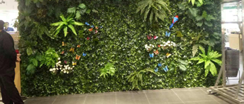 燦源裝飾對(duì)辦公空間新型背景墻材料的選擇