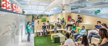 森林主題辦公室設計思路方案   燦源裝飾出品