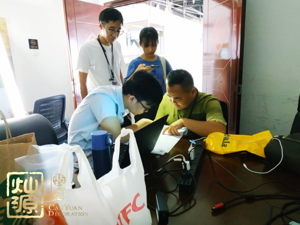 辦公室裝飾工程開(kāi)工大吉