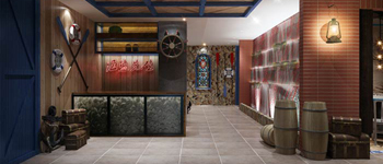 海盜餐廳設(shè)計創(chuàng)意難實(shí)現(xiàn)？設(shè)計師通過三招讓其情景交融