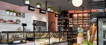 【熟食店裝修效果圖設(shè)計】什么？熟食店還可以這么裝？！