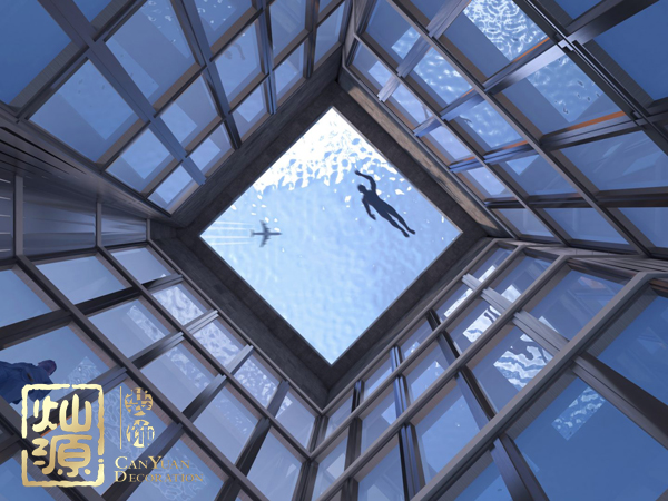 全球首個無邊泳池即將開建 屋頂泳池或將成為旅店新寵