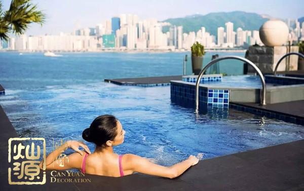 全球首個無邊泳池即將開建 屋頂泳池或將成為旅店新寵