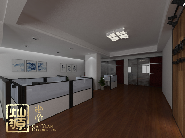 南寧青秀區(qū)辦公室按需設(shè)計 貿(mào)易公司辦公室裝修效果圖