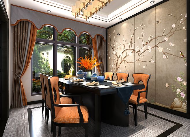 中式餐廳設計重點，每個人都喜歡的古典而優(yōu)雅