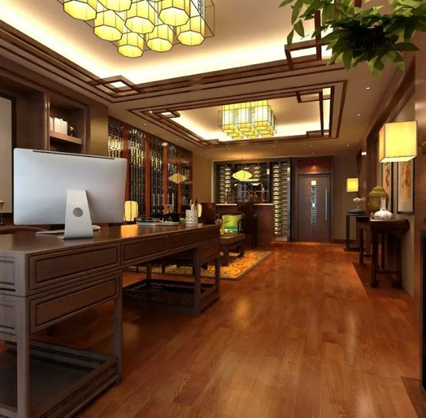 中式董事長(zhǎng)辦公室裝修設(shè)計(jì)奧秘是什么，從這里揭開它真實(shí)面紗