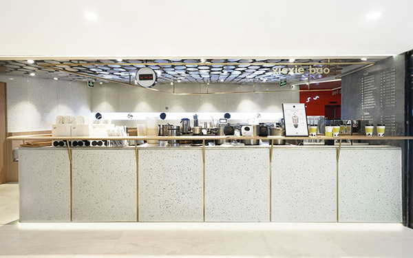南寧小面積奶茶店裝修，這樣設計顏值爆升還省錢