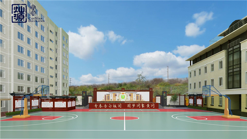 中學生食堂裝飾設(shè)計效果圖 中學生食堂裝飾設(shè)計效果圖