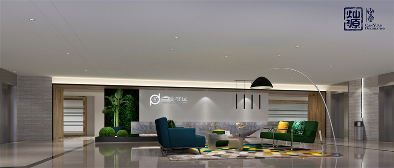 火爆朋友圈的“絕絕子”裝修！這套南寧辦公室裝修效果圖，你還沒看過？！