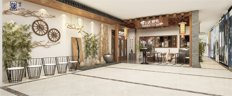 南寧工裝裝修公司店面門頭設計案例效果圖 南寧工裝裝修公司店面門頭設計案例效果圖