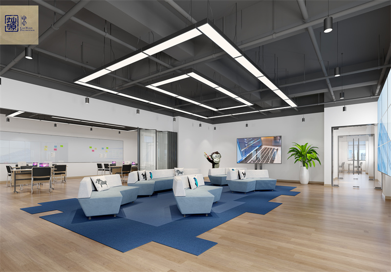 南寧辦公室裝修設(shè)計效果圖