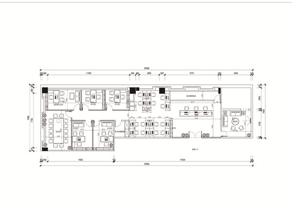 辦公室設(shè)計(jì)裝修平面圖—燦源裝飾 辦公室設(shè)計(jì)裝修平面圖—燦源裝飾