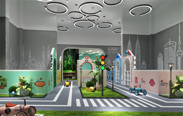 大人小孩都喜歡的南寧幼兒園室內(nèi)設(shè)計，黃校長說今年招生全靠它！