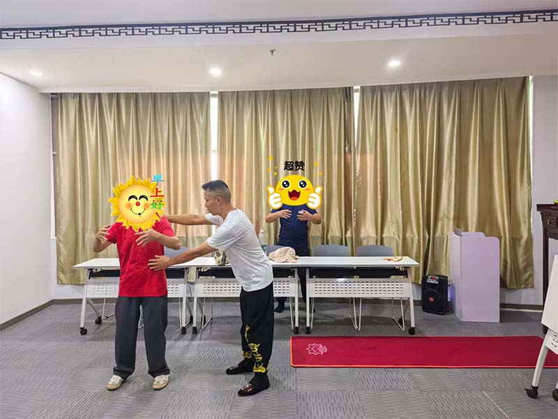 樁友之家站樁現(xiàn)場