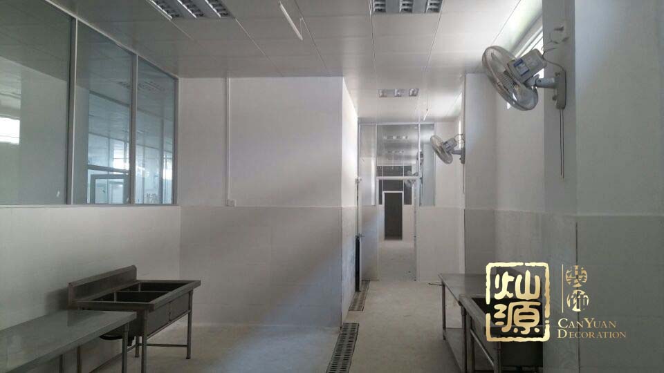 酸品王食品廠廠房裝修施工案例-燦源裝飾 酸品王食品廠廠房裝修施工案例-燦源裝飾