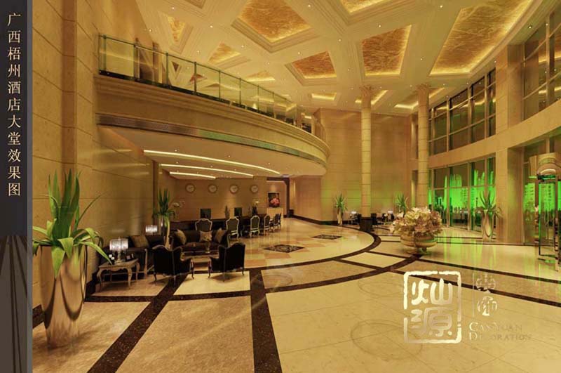廣西梧州酒店裝修案例-燦源裝飾 廣西梧州酒店裝修案例-燦源裝飾