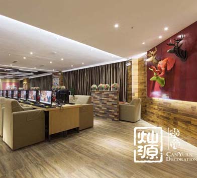 混搭風格網(wǎng)咖裝修案例-燦源裝飾 混搭風格網(wǎng)咖裝修案例-燦源裝飾