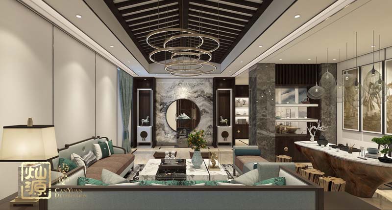 別墅設(shè)計接待區(qū)效果圖 別墅設(shè)計接待區(qū)效果圖