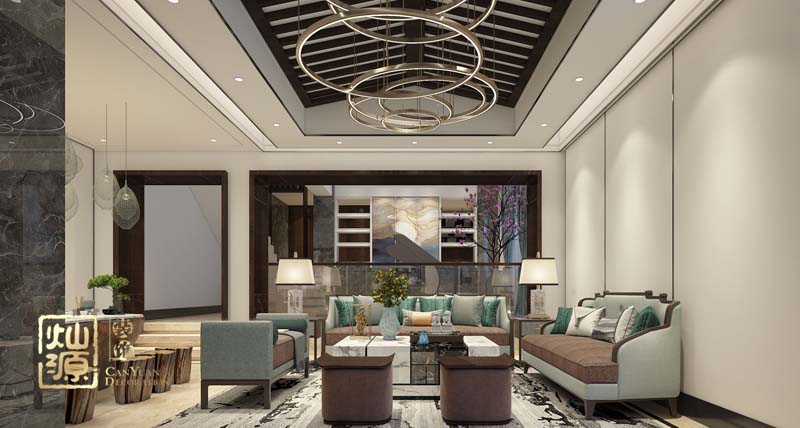 別墅設(shè)計接待區(qū)效果圖 別墅設(shè)計接待區(qū)效果圖