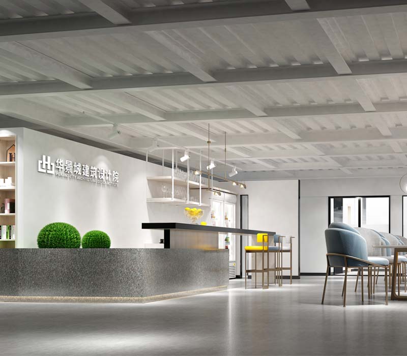 “1對(duì)1溝通定制，現(xiàn)代簡(jiǎn)約藝術(shù)設(shè)計(jì)”—南寧華景城建筑設(shè)計(jì)院辦公樓裝修設(shè)計(jì)案例-燦源裝飾