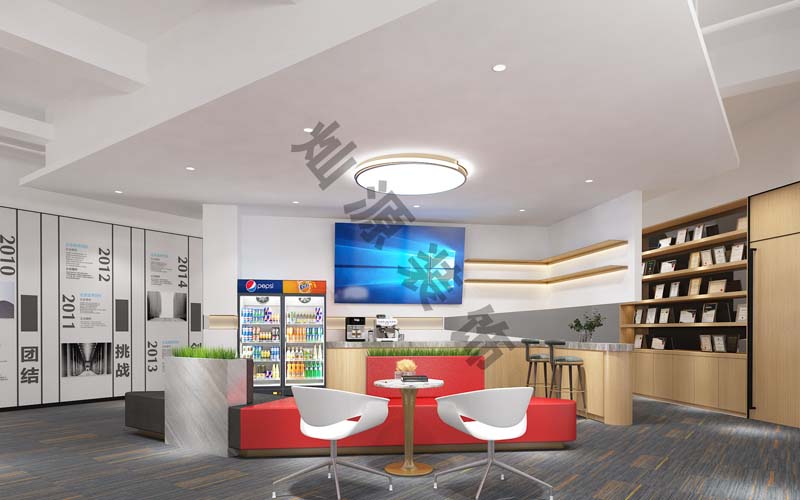 科技公司辦公室設計效果圖-休息接待區(qū) 科技公司辦公室設計效果圖-休息接待區(qū)