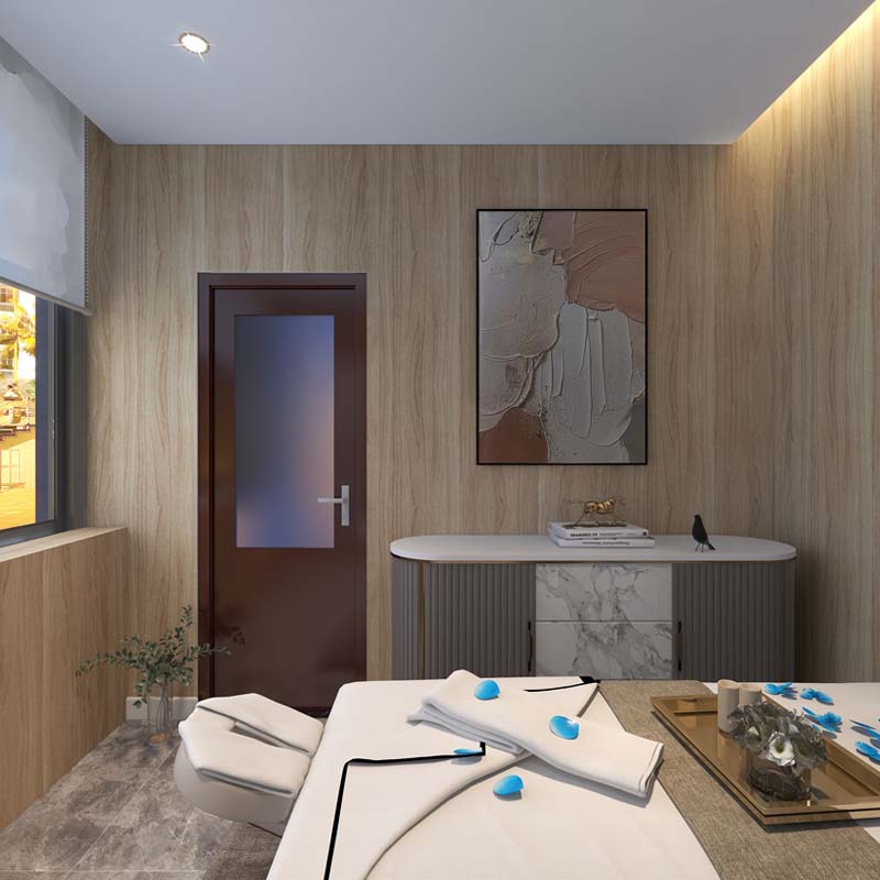 “專屬溫馨設(shè)計(jì)，打造小平米氛圍感成本裝修”——光明.瀾灣九里南寧按摩足浴會(huì)所設(shè)計(jì)裝修案例-燦源裝飾