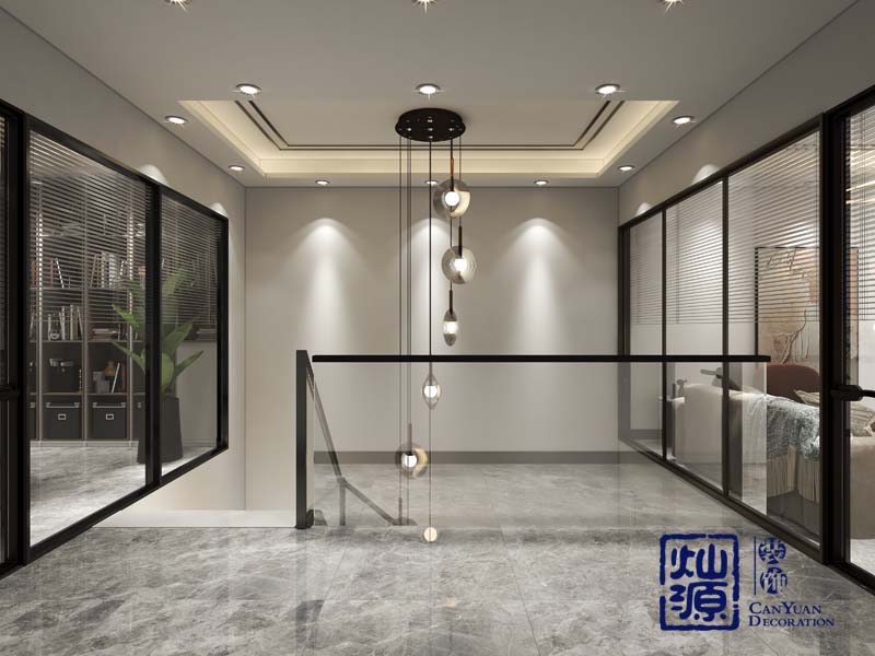 loft辦公室設(shè)計(jì)裝修效果圖之樓梯—燦源裝飾 loft辦公室設(shè)計(jì)裝修效果圖之樓梯—燦源裝飾