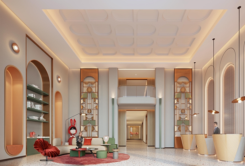 南寧小平米酒店設(shè)計(jì)裝修效果圖—燦源裝飾 南寧小平米酒店設(shè)計(jì)裝修效果圖—燦源裝飾